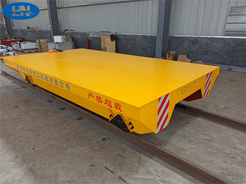 Leina Heavy Industry Battery Rail Transfer Trolley med en belastning på 10 tonn ny elektrisk overfør