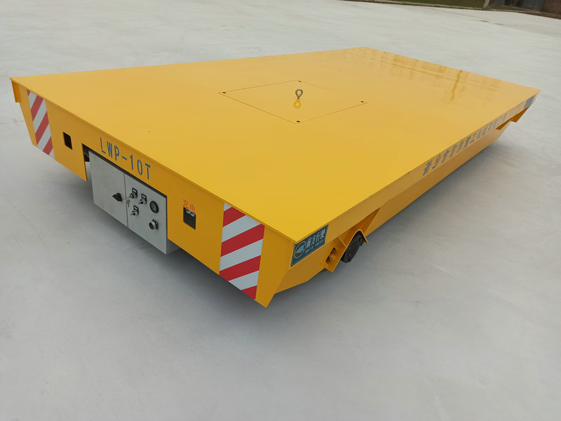 10 tonn betongprodukter Trackless Transfer Trolley