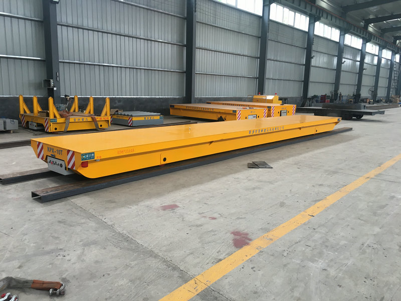 6 Tons Workshop Materials Rail Transfer Trolley