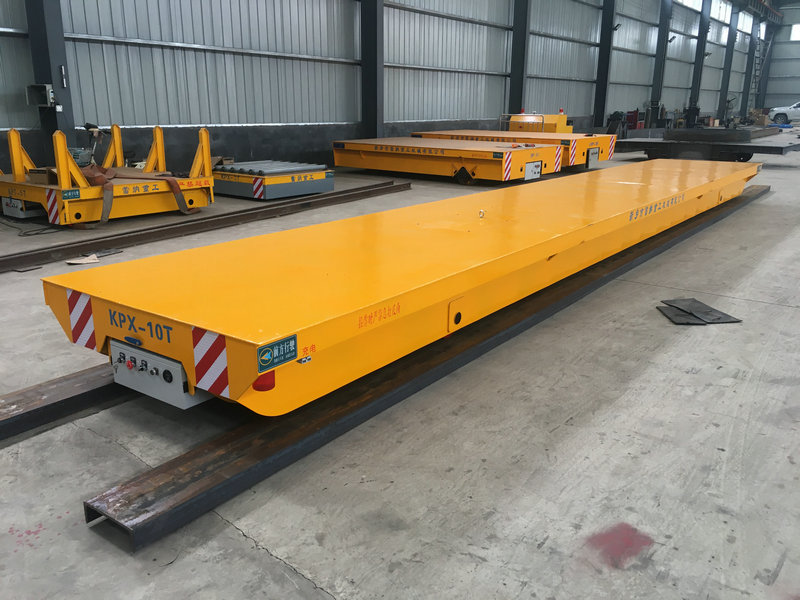 6 Tons Workshop Materials Rail Transfer Trolley