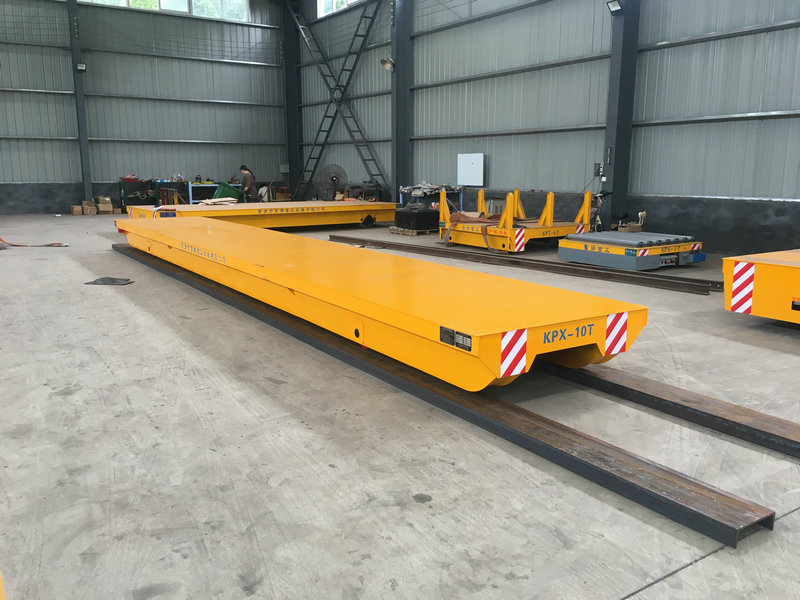 6 Tons Workshop Materials Rail Transfer Trolley
