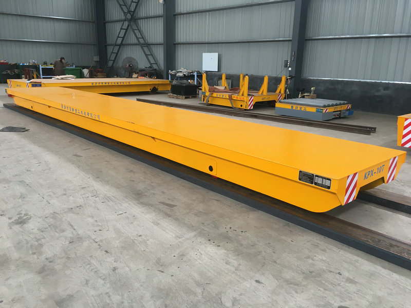 6 Tons Workshop Materials Rail Transfer Trolley