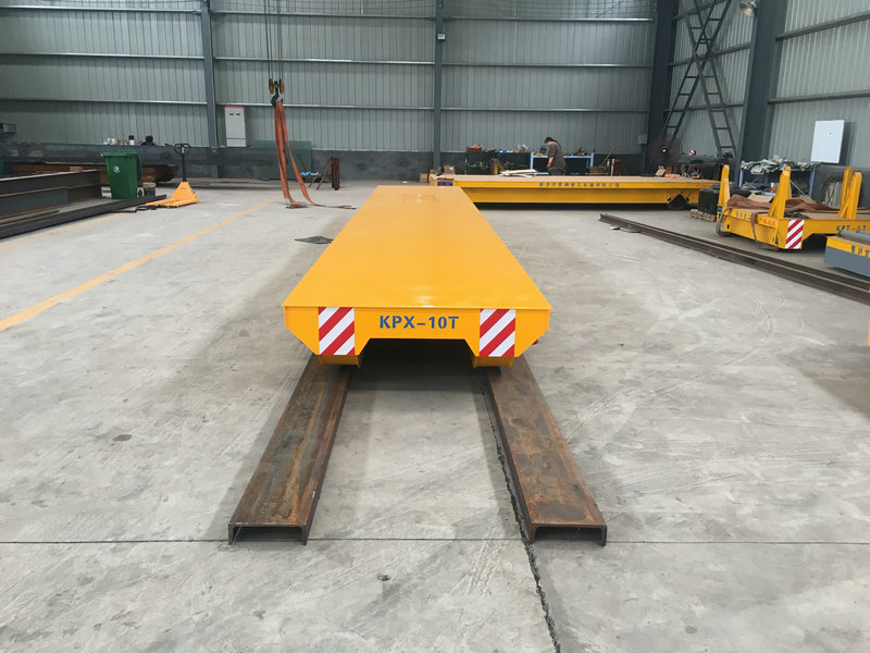 6 Tons Workshop Materials Rail Transfer Trolley