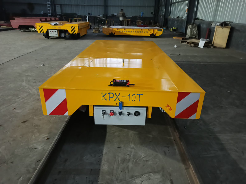 10 Tons Batteri Powered Rail Transfer Trolley