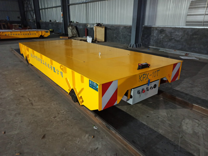 10 Tons Batteri Powered Rail Transfer Trolley