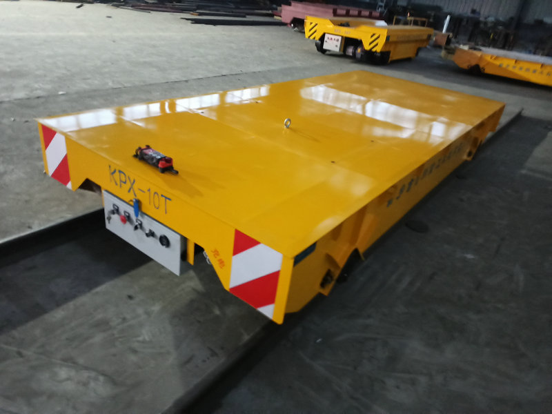 10 Tons Batteri Powered Rail Transfer Trolley