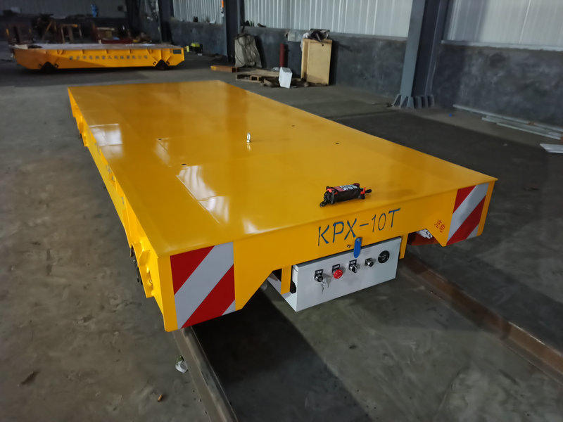 10 Tons Batteri Powered Rail Transfer Trolley