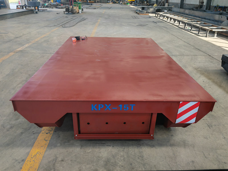 KPX 15 tonn elektrisk jernbane flat vogn
