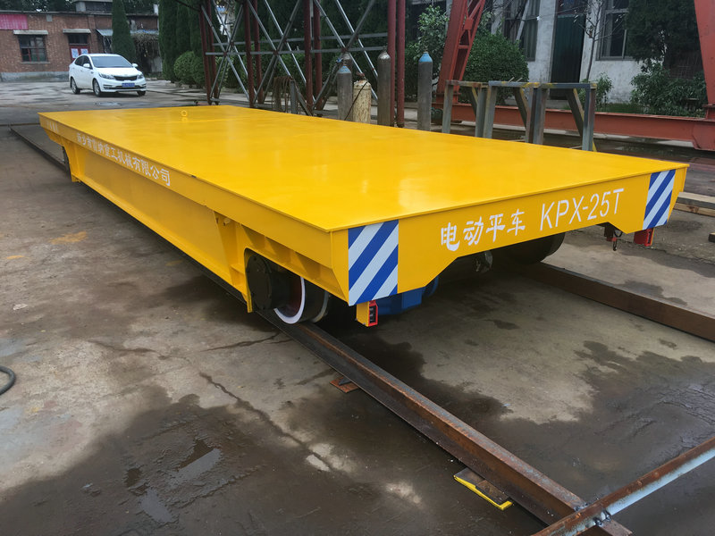 25 Tons Steel Rebar Battery Transfer Trolley