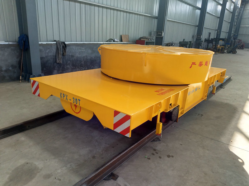 30 tonn Rail Turntable Transfer Cart