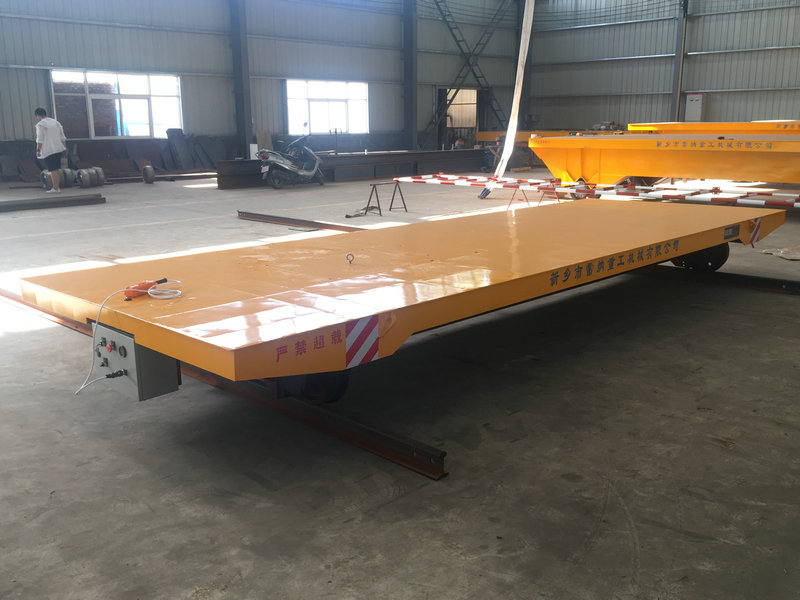 15 tonn industriell elektrisk jernbane flat vogn
