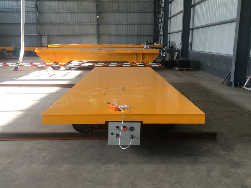 15 tonn industriell elektrisk jernbane flat vogn