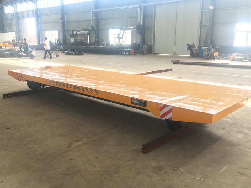 15 tonn industriell elektrisk jernbane flat vogn