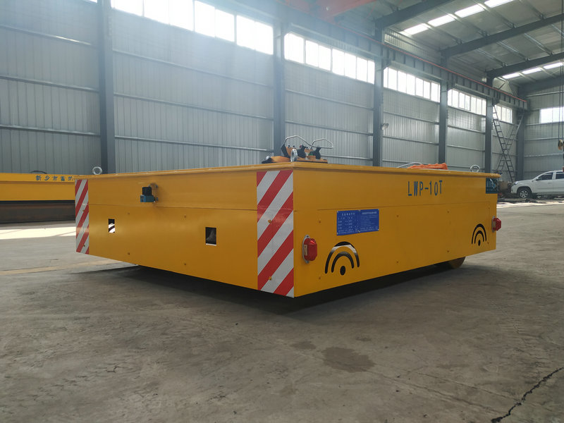 10 Tons Intelligent Trackless Transfer Cart for produksjonsindustrien