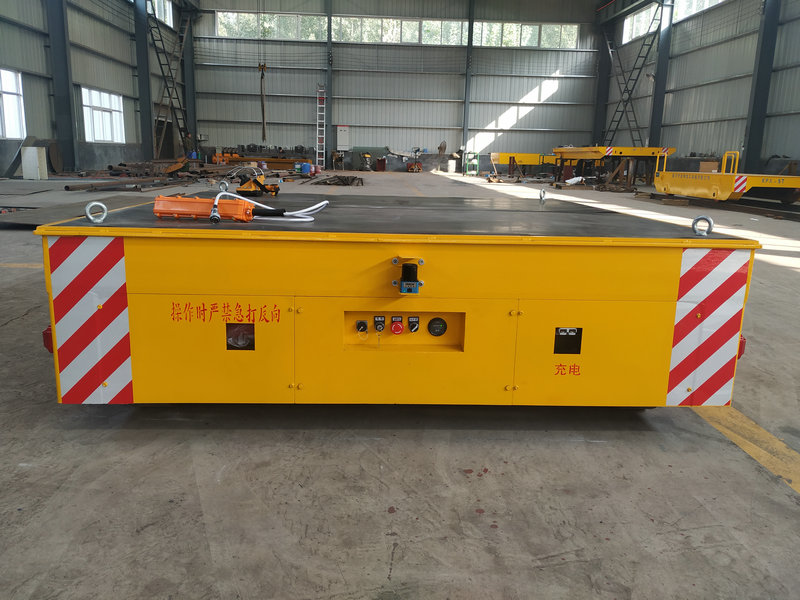 10 Tons Intelligent Trackless Transfer Cart for produksjonsindustrien