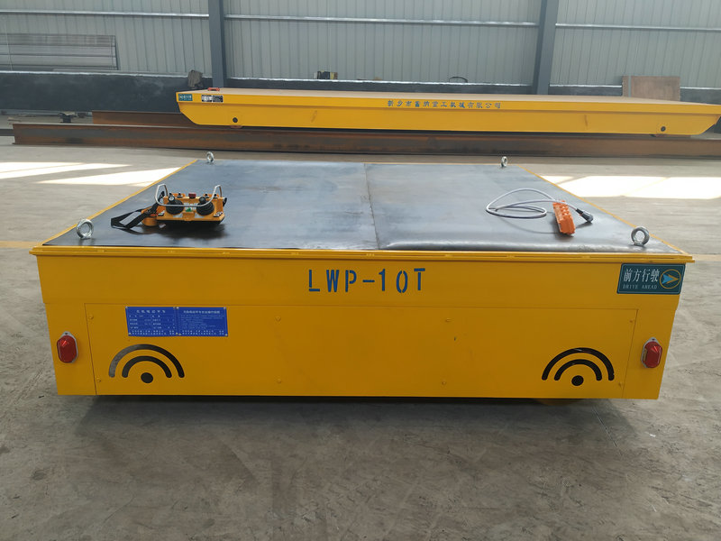 10 Tons Intelligent Trackless Transfer Cart for produksjonsindustrien