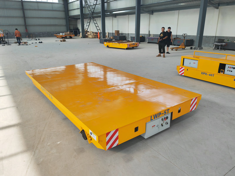 Batteridrevet motorisert elektrisk sporløs overføring Multidirectional Cart