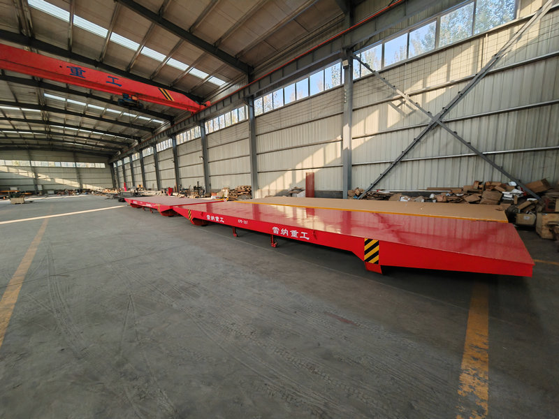 20 tonn Customized Low Voltage Powered Steel Rail Transfer Trolley