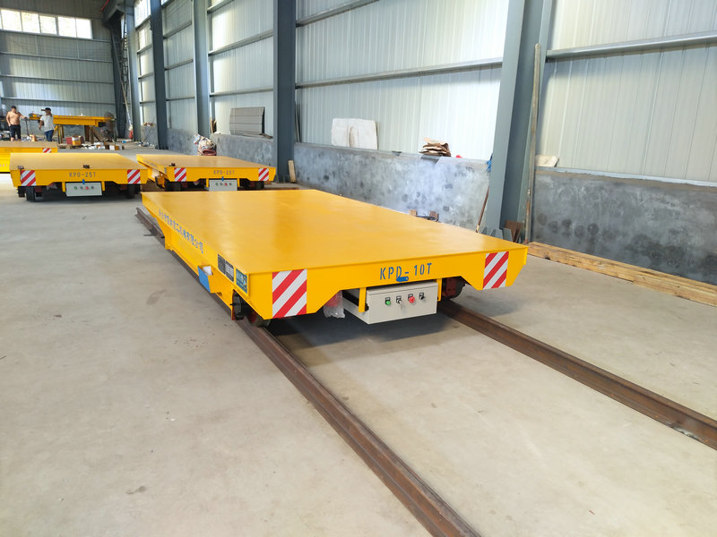 Varmebehandlingsverksted Low Voltage Rail Electric Transfer Cart