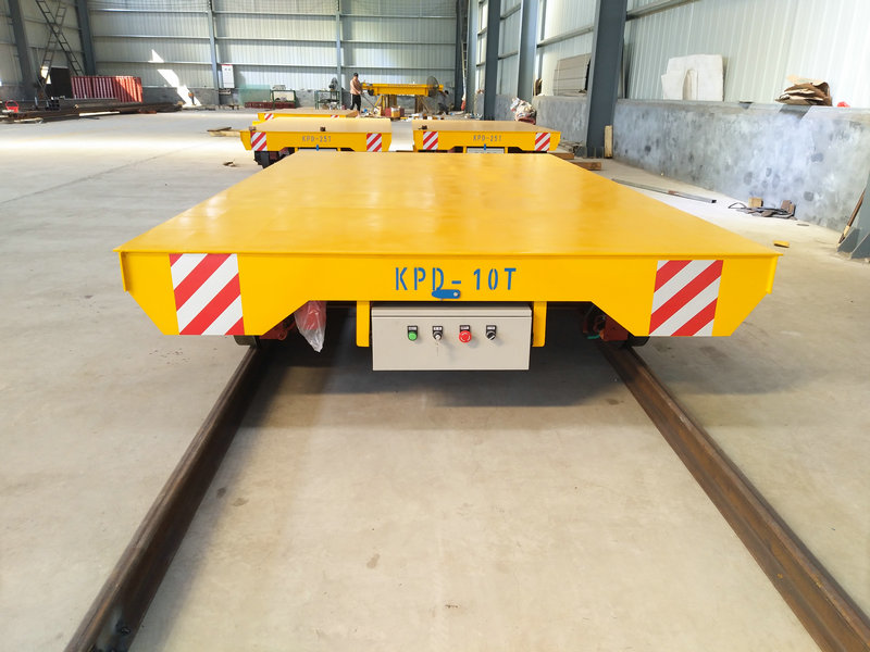Varmebehandlingsverksted Low Voltage Rail Electric Transfer Cart
