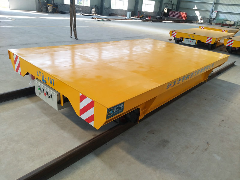 Varmebehandlingsverksted Low Voltage Rail Electric Transfer Cart