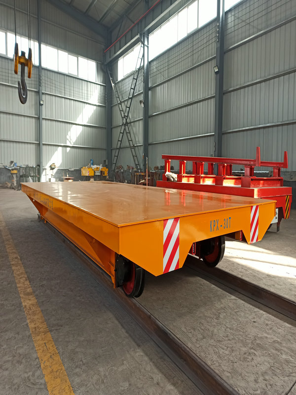 Batteridrevet 30 Ton Die og Mold Rail Transfer Cart