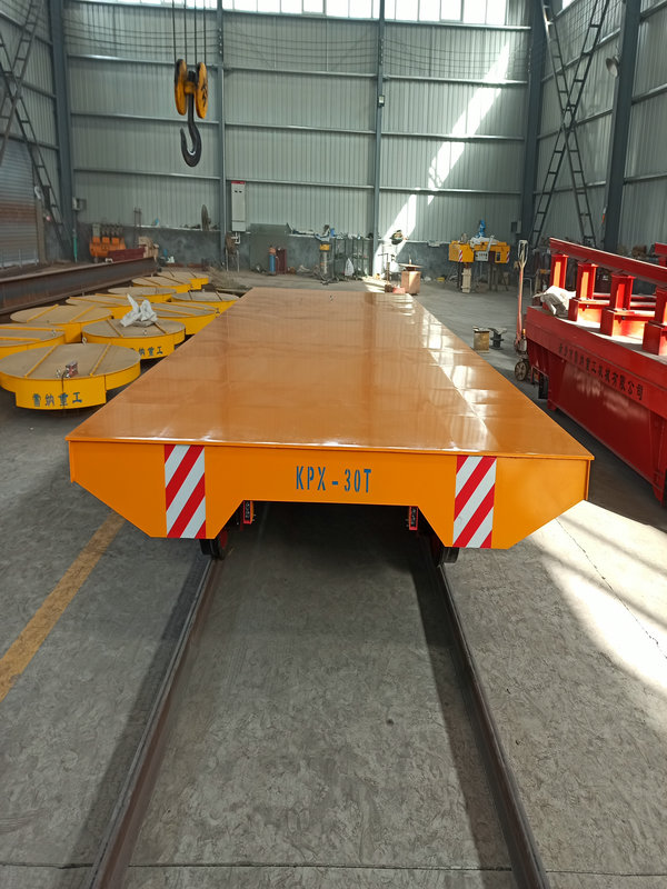 Batteridrevet 30 Ton Die og Mold Rail Transfer Cart